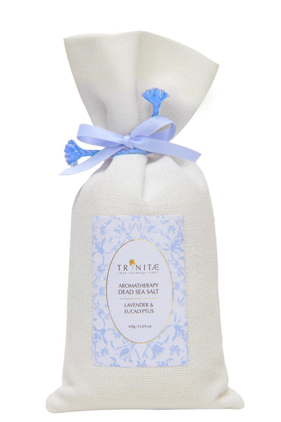 Eucalyptus & Lavender Aromatherapy Dead Sea Salt Crystals