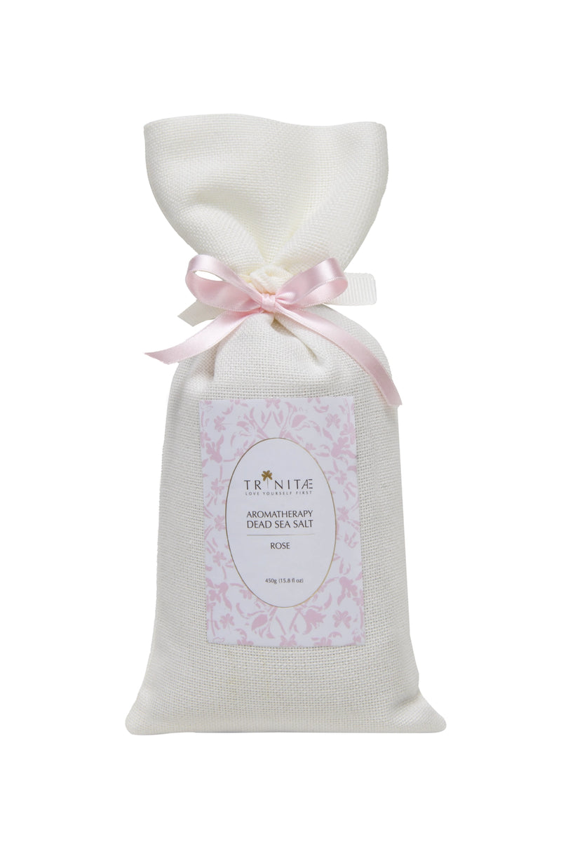Rose Aromatherapy Dead Sea Salt Crystals – Trinitae