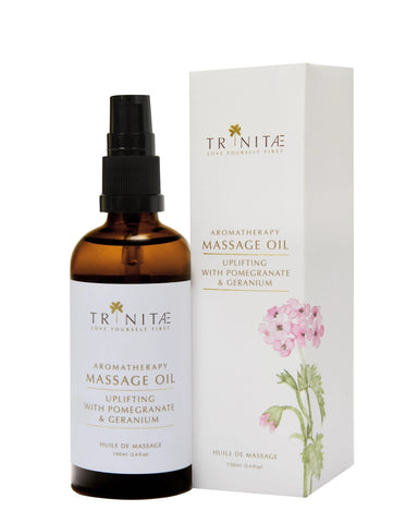 Aromatherapy Massage Oil Pomegranate & Geranium