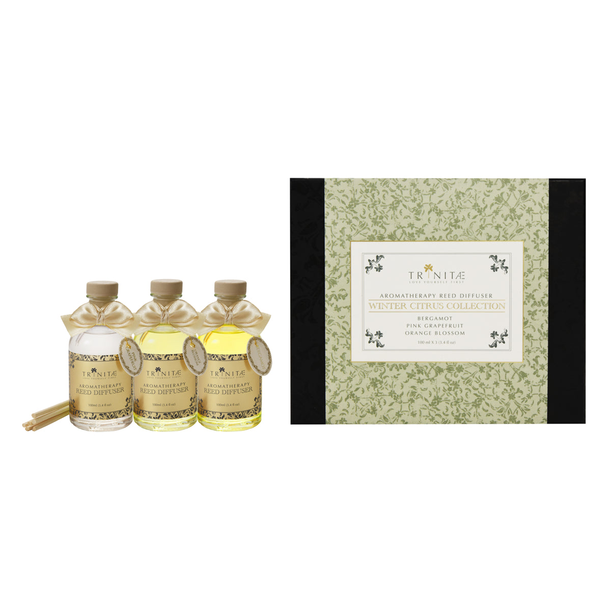 Aromatherapy Reed Diffuser Winter Citrus Collection