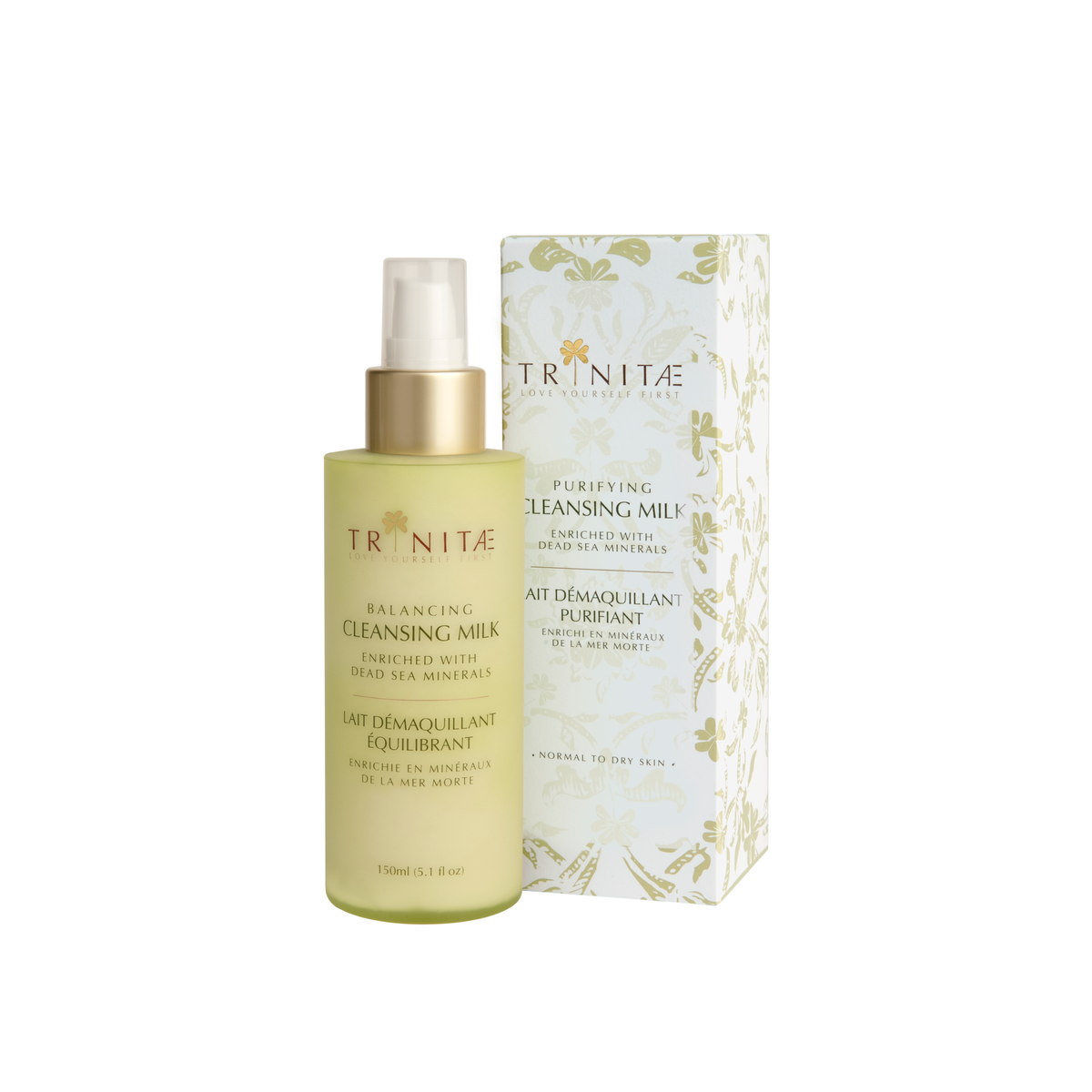 Purifying Cleansing Milk Enriched with Dead Sea Minerals – Trinitae