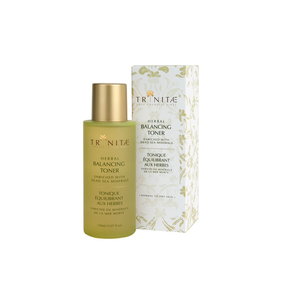 Herbal Balancing Toner Enriched with Dead Sea Minerals – Trinitae